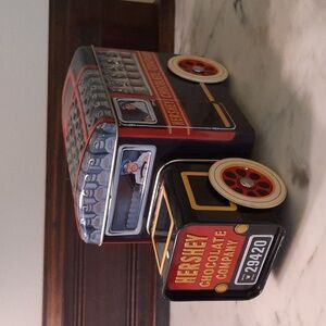 Hersheys Vehicle Series Canister #1.  Milk Truck.